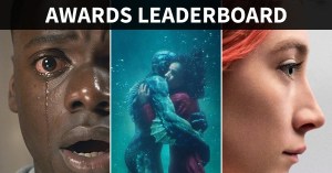 Awards Leaderboard: Top Movies of 2017