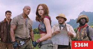 Box Office: <em>Jumanji</em> Wins #1 Spot Soaring to $500M+ Worldwide