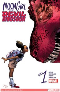 Moon Girl and Devil Dinosaur 1 cover (Marvel Comics)