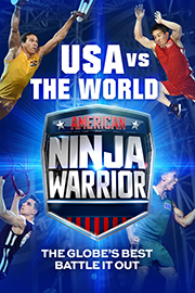 ctured: "American Ninja Warrior: USA vs The World" Key Art -- (Photo by: NBC)