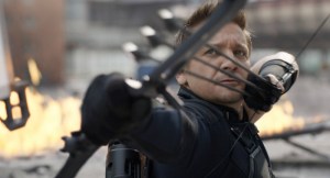 CAPTAIN AMERICA: CIVIL WAR, Jeremy Renner, as Hawkeye, 2016. TM & © 2016 Marvel. All rights reserved. / © Walt Disney Studios Motion Pictures / courtesy Everett Collection
