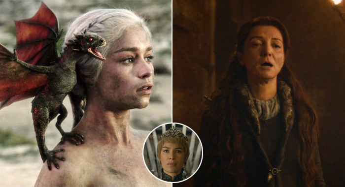 Game of Thrones moms: Daenerys, Catelyn, Cersei (HBO)