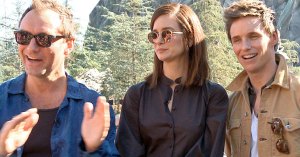 The <em>Fantastic Beasts</em> Cast Share Their Fears And Spill Movie Details