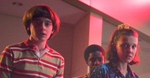 Stranger Things Season 3: Noah Schnapp, Caleb McLaughlin, Millie Bobby Brown, Finn Wolfhard, Sadie Sink, Charlie Heaton, Natalia Dyer (Netflix)