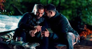 The 100 -- "Sanctum" -- Image Number: HUN601b_0281r.jpg -- Pictured (L-R): Jarod Joseph as Miller and Sachin Sahel as Jackson -- Photo: Diyah Pera/The CW