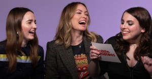 Olivia Wilde, Beanie Feldstein, and Kaitlyn Dever Play ‘Name the Review’