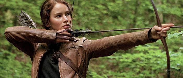 Jennifer Lawrence in The Hunger Games