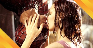 21 Most Memorable Movie Moments: The Upside-Down Kiss from <em>Spider-Man</em> (2002)