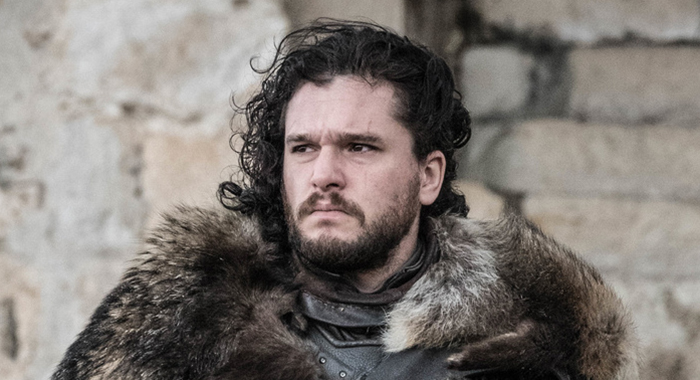 Kit Harington in the Game of Thrones series finale (Helen Sloan/HBO)