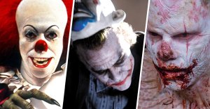 13 Creepiest Movie Clowns: From <em>It</em> to <em>Krampus</em> to <em>Xtro</em>