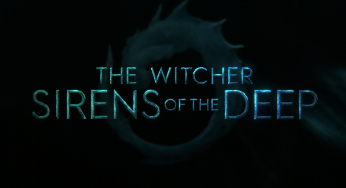 Title treatment for The Witcher: Sirens of the Deep (2025)