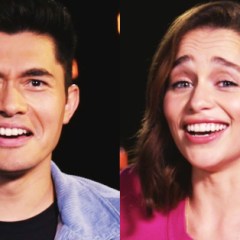 <em>Last Christmas</em>‘s Emilia Clarke and Henry Golding Play “Name the Review”: Christmas Edition