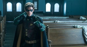 Titans season 2, ep 8 "Jericho" Brenton Thwaites stars as Dick Grayson/Robin (DC Universe)
