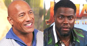 Dwayne Johnson and Kevin Hart Face Their Critics In “Name the Review”