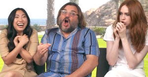 Jack Black, Awkwafina, and Karen Gillan Create a <em>Jumanji: The Next Level</em> Theme Song