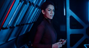 Dominique Tipper as Naomi Nagata in The Expanse season 4 (James Dimmock/Amazon Prime)