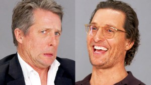 Matthew McConaughey and Hugh Grant Face Their Critics In “Name the Review”