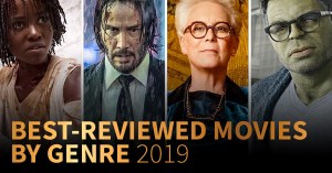 Best-Reviewed Movies by Genre 2019