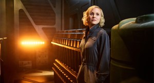 Pictured: Alison Pill as Jurati of the CBS All Access series STAR TREK: PICARD. Photo Cr: James Dimmock/CBS ©2019 CBS Interactive, Inc. All Rights Reserved.