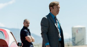 Bob Odenkirk as Jimmy McGill, Michael Mando as Nacho Varga - Better Call Saul _ Season 5 - Photo Credit: Greg Lewis/AMC/Sony Pictures Television
