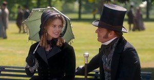 <em>Belgravia</em> Exclusive Sneak Peek: Alice Eve Plays with Fire in Julian Fellowes’ <em>Downton Abbey</em> Follow-up