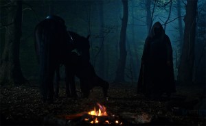 DANIEL SHARMAN as THE WEEPING MONK in episode 102 of CURSED