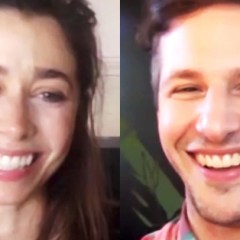<em>Palm Springs</em>‘ Andy Samberg and Cristin Milioti on the “Crazy S–t” They’d Do In a Time Loop