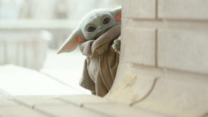 The Child -- aka "Baby Yoda" -- in The Mandalorian season 2, episode 1