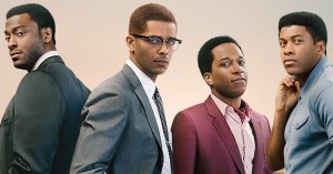 How the Stars of <em>One Night in Miami</em> Became Cassius Clay, Malcolm X, Sam Cooke, and Jim Brown