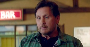 Emilio Estevez in a screencap from The Might Ducks Game Changers trailer