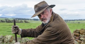 Sam Neill Says <em>Jurassic World: Dominion</em> Co-Star Chris Pratt Showed Him a Thing Or Two About Being An Action Star