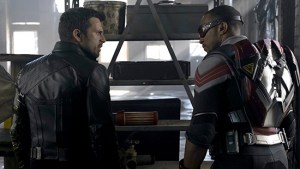 Sebastian Stan and Anthony Mackie in The Falcon and the Winter Soldier