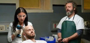 PRODIGAL SON: L-R: Special guest star Zeta-Jones and Michael Sheen