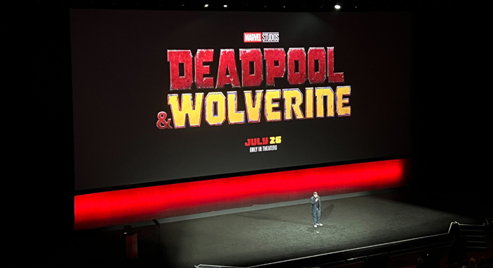 Kevin Feige presents Deadpool & Wolverine at CinemaCon 2024