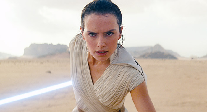 Daisy Ridley stars as Rey in STAR WARS: THE RISE OF SKYWALKER