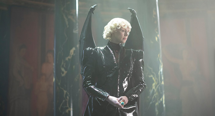 Gwendoline Christie as Lucifer Morningstar in The Sandman season 1