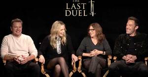 Matt Damon, Ben Affleck Praise the ‘Fearlessness’ of Jodie Comer in <em>The Last Duel</em>