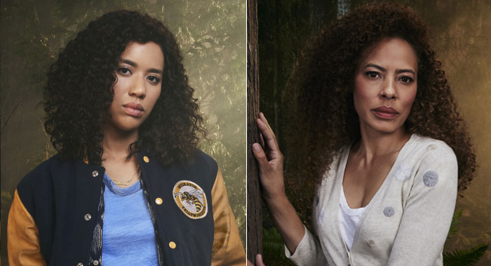 Jasmin Savoy Brown and Tawny Cypress as Taissa in YELLOWJACKETS