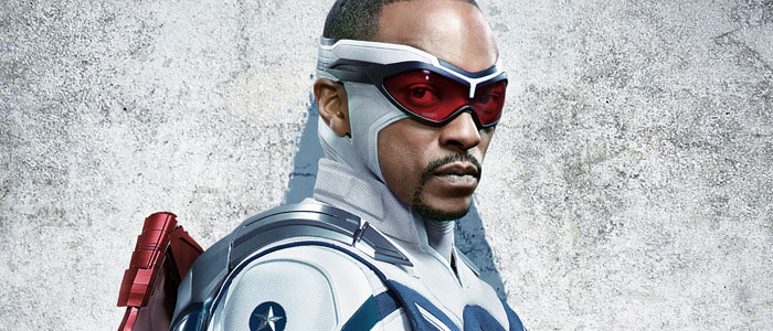 Anthony Mackie as Falcon in the poster for Falcon and the Winter Soldier