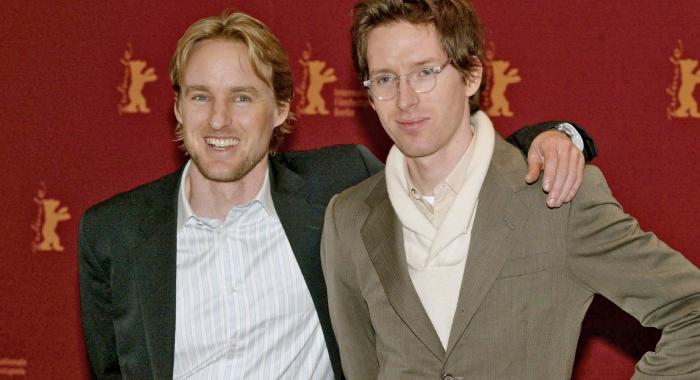 Owen Wilson and Wes Anderson in 2002