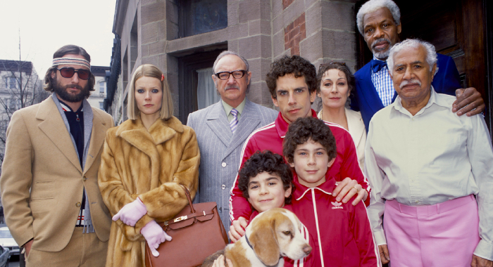 The cast of The Royal Tenenbaums