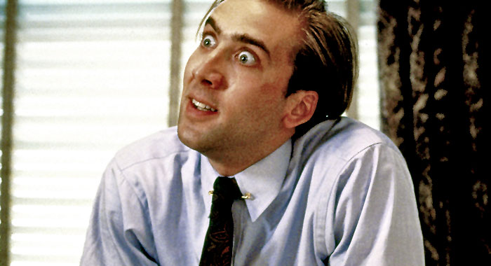 Nicolas Cage in Vampire's Kiss