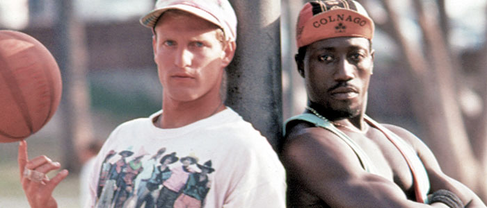 Woody Harrelson and Wesley Snipes in White Men Can't Jump