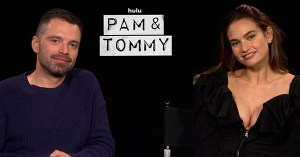 Lily James and Sebastian Stan on Their Extraordinary <em>Pam & Tommy</em> Transformations