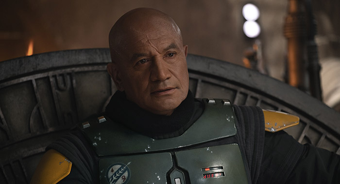 Temuera Morrison in THE BOOK OF BOBA FETT