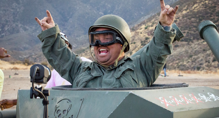 Jason "Wee Man" Acuna in Jackass Forever