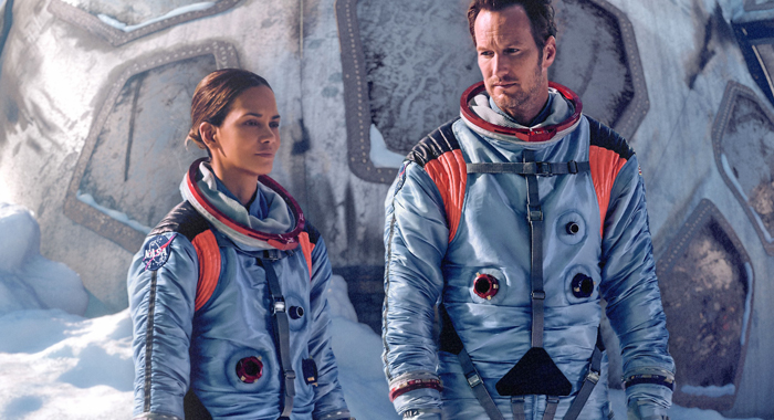 Halle Berry and Patrick Wilson in Moonfall