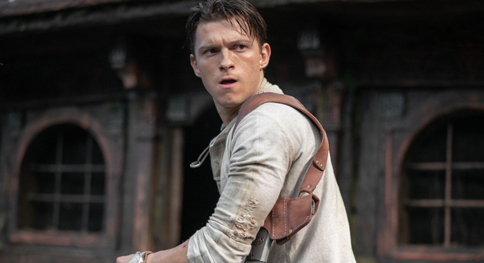 Tom Holland in Uncharted