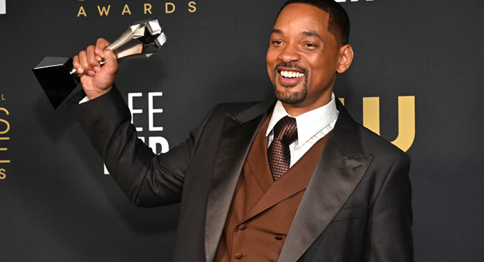 Will Smith at the 27th annual Critics Choice Awards