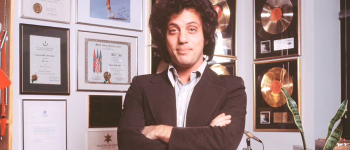 Billy Joel at home in 1978